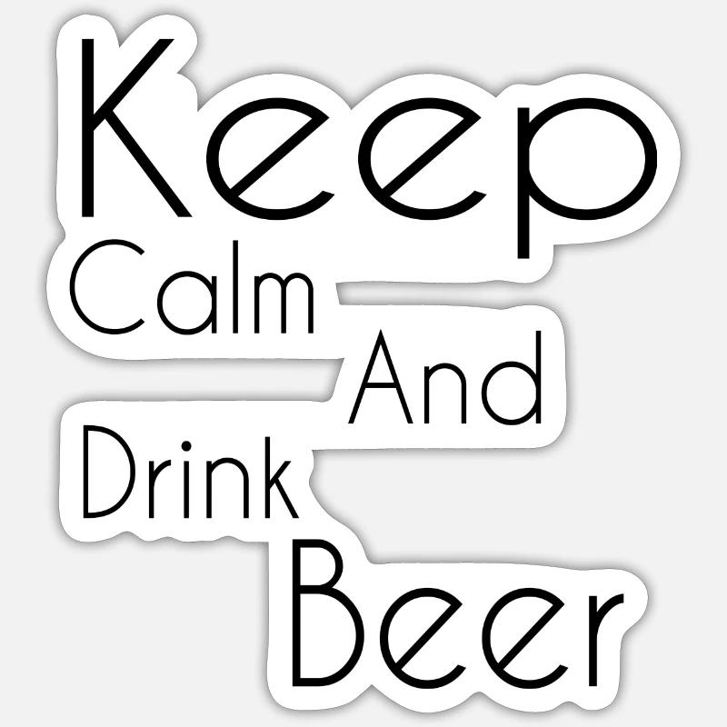 International Beer Day Sticker size S (10 x 10 cm)