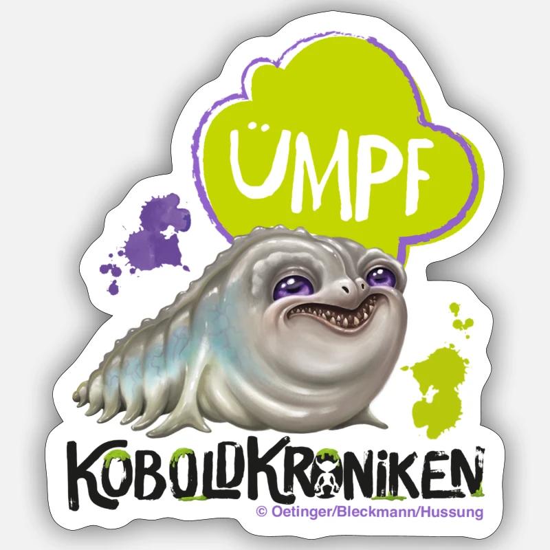 KoboldKroniken Ümpf With Speech Bubble Sticker size S (10 x 10 cm)
