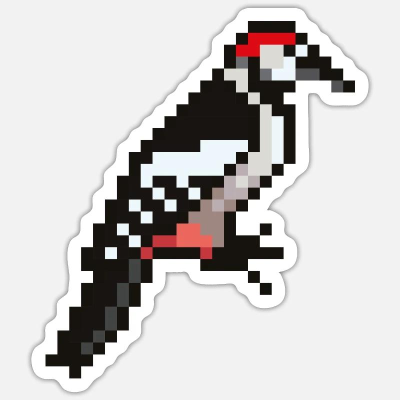 Vogel Sticker Größe S (10 x 10 cm)