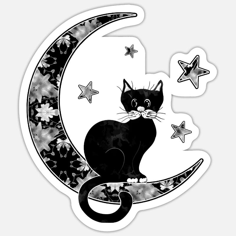 Cat Sticker size S (10 x 10 cm)