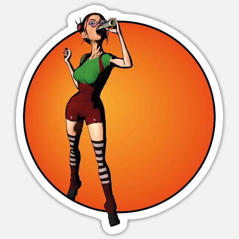 Sticker Größe S (10 x 10 cm) - 