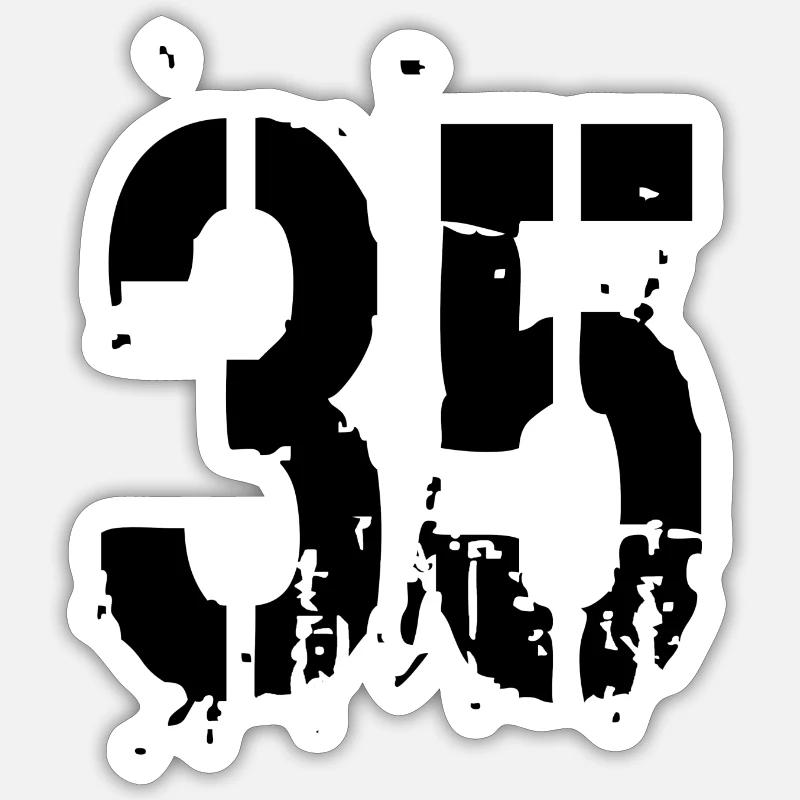 Sticker taille S (10 x 10 cm) - 