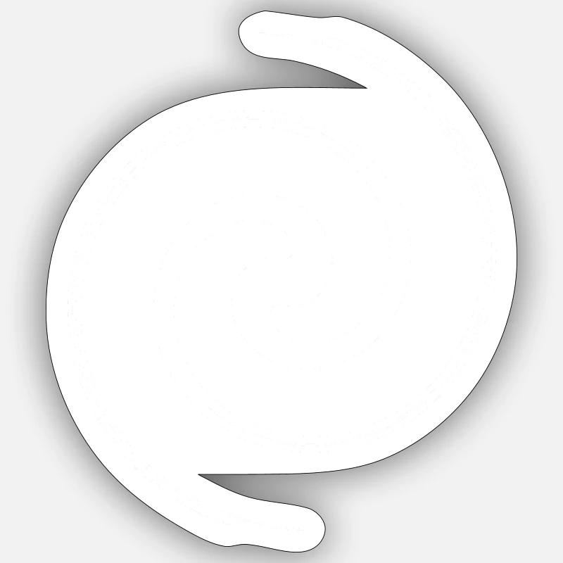 Sticker Größe S (10 x 10 cm) - 