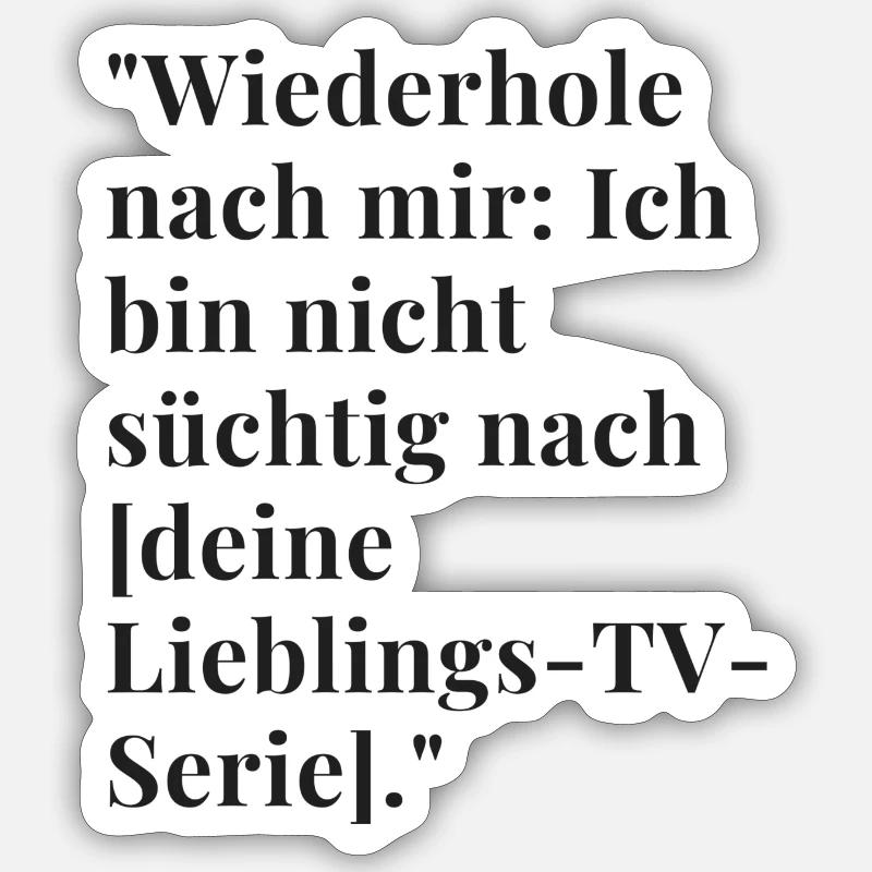 Sticker Größe S (10 x 10 cm) - 