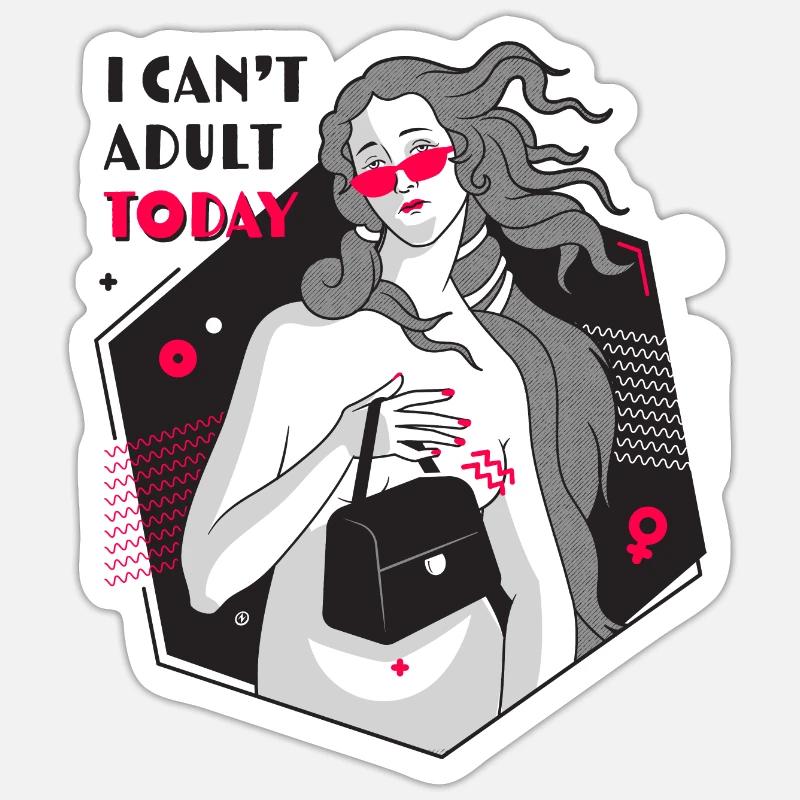 Postmodern Venus Sticker size S (10 x 10 cm)