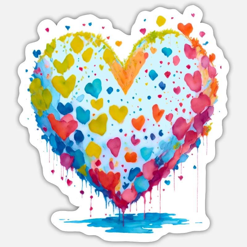 Sticker Größe S (10 x 10 cm) - 