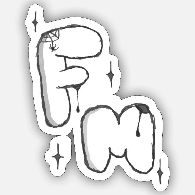 Sticker size S (10 x 10 cm) - 