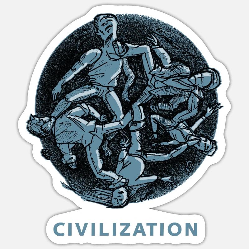 Sticker Größe S (10 x 10 cm) - 