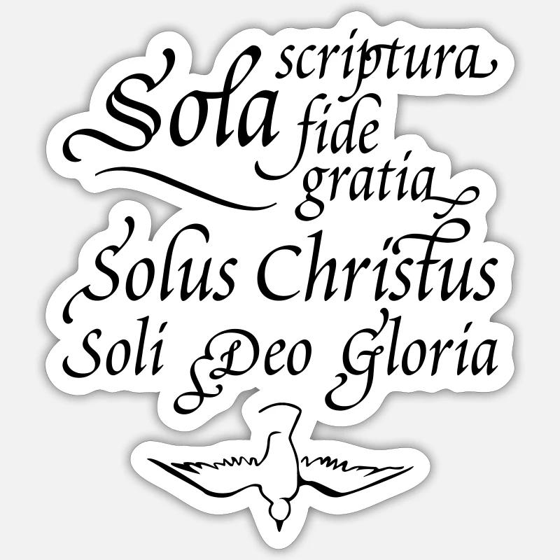 5 solae - Sticker taille S (10 x 10 cm) - blanc mat