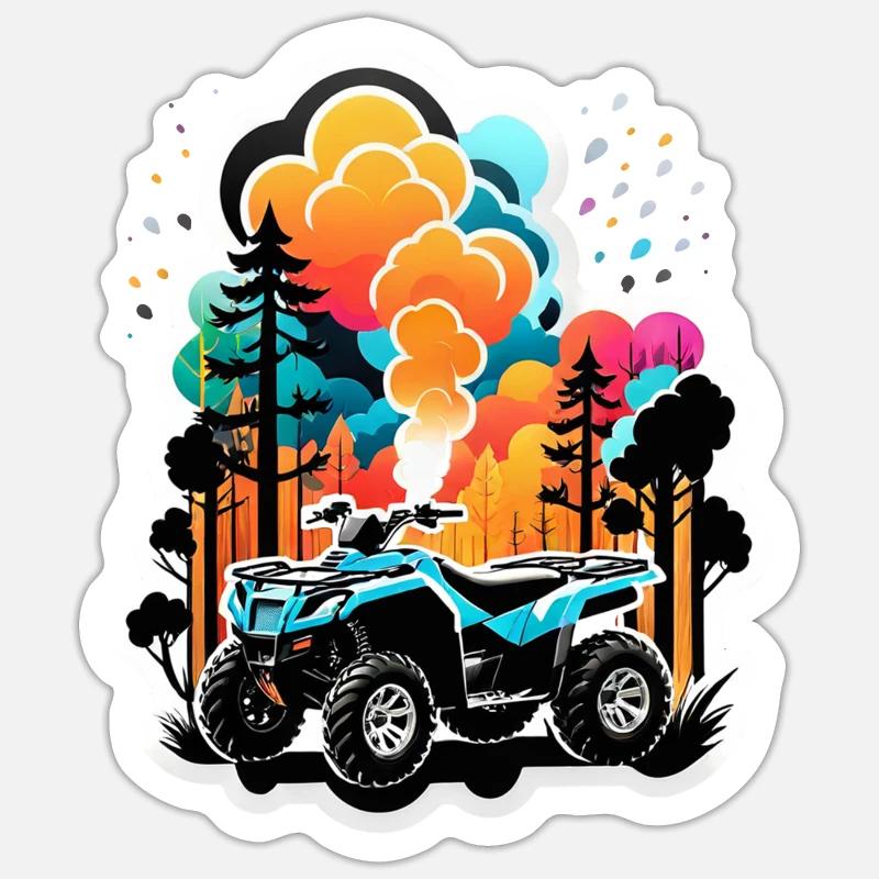 Sticker taille S (10 x 10 cm) - 