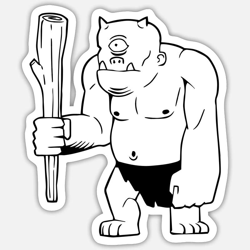 Sticker size S (10 x 10 cm) - 