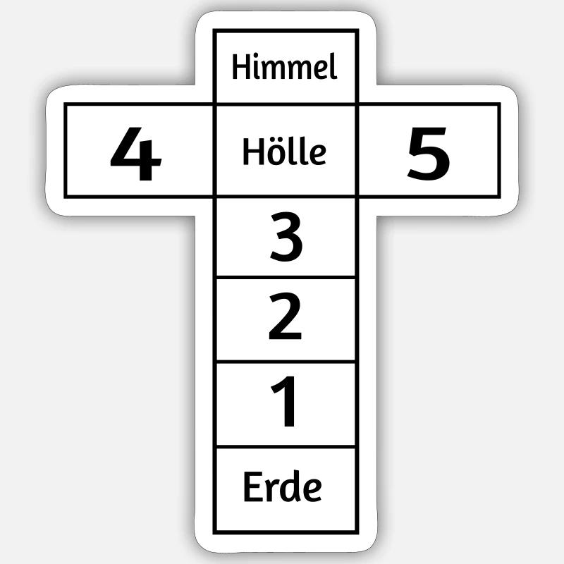 Sticker Größe S (10 x 10 cm) - 