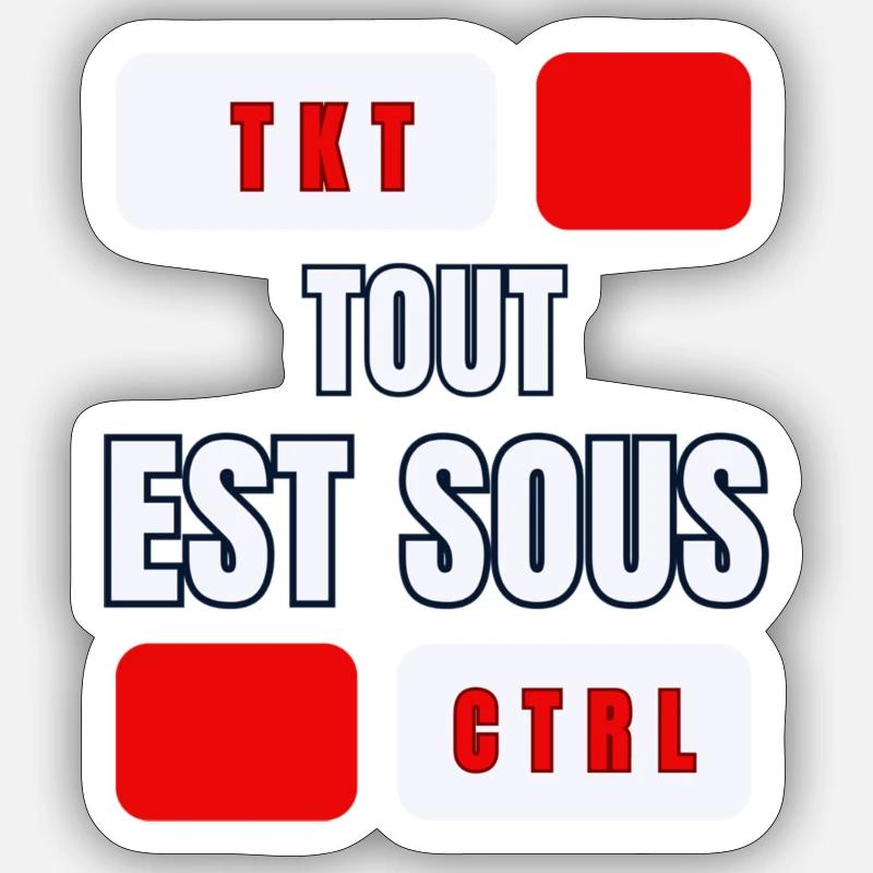 Sticker taille S (10 x 10 cm) - 