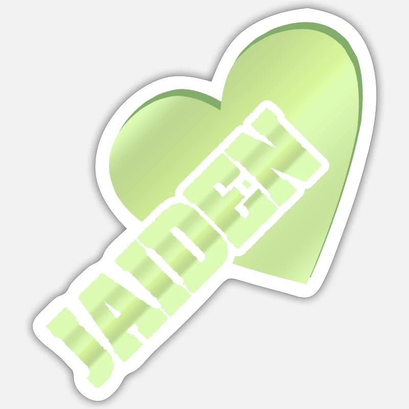 Jaids d’or - Sticker taille S (10 x 10 cm) - blanc mat
