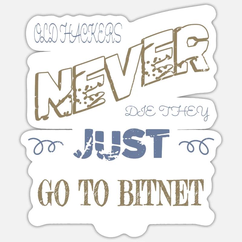 doigts piratage informatique codage anniversaire cool Sticker taille S (10 x 10 cm)