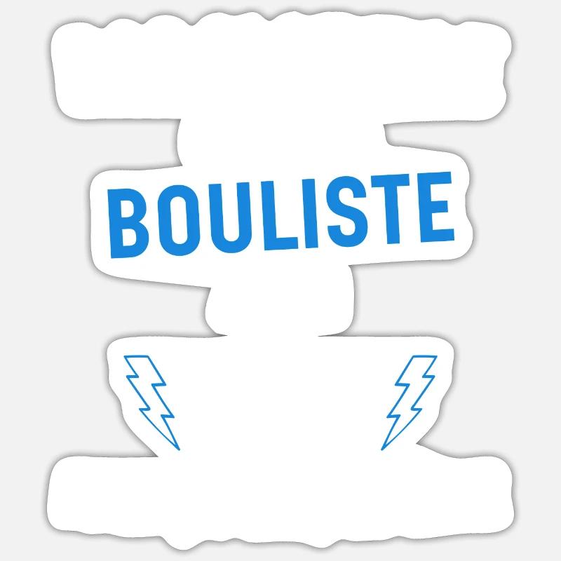 Awesome bowler - Sticker size S (10 x 10 cm) - white matte