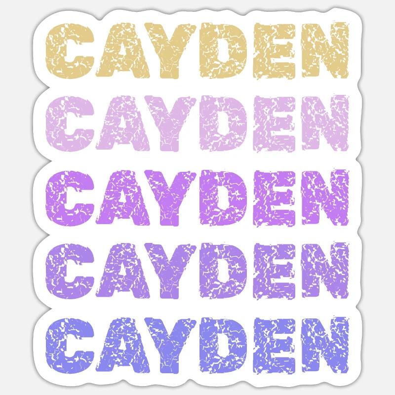 Cayden Cayden Sticker Größe S (10 x 10 cm)