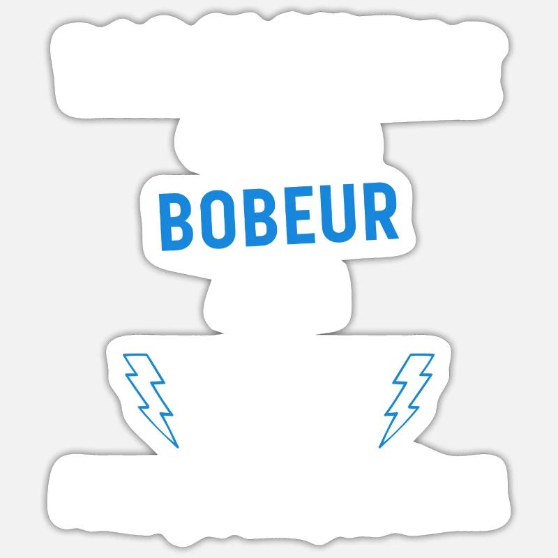 Awesome bobsledder Sticker size S (10 x 10 cm)