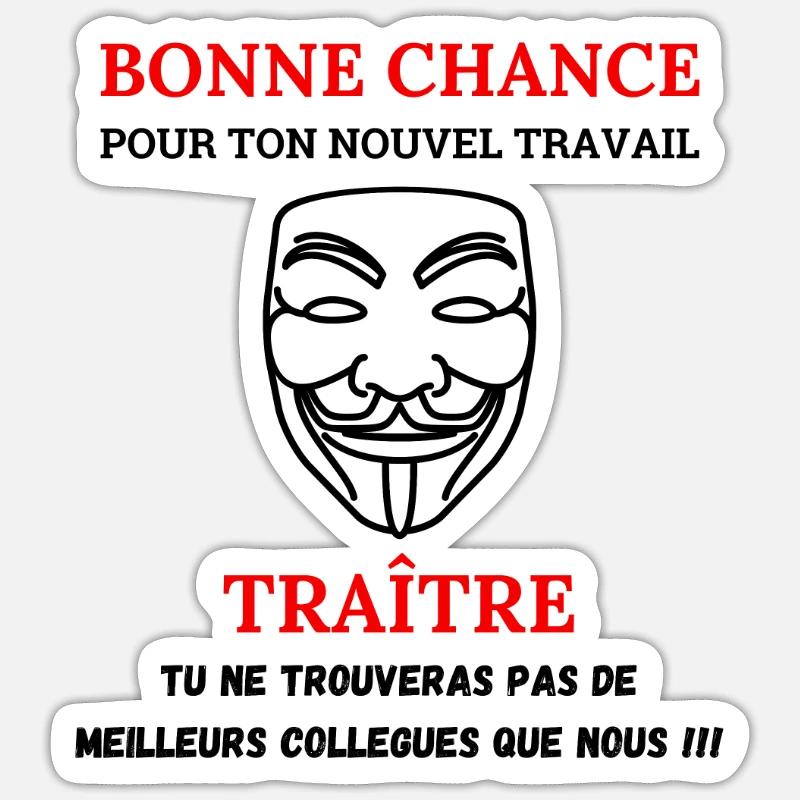 Sticker taille S (10 x 10 cm) - 