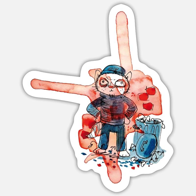 Sticker size S (10 x 10 cm) - 