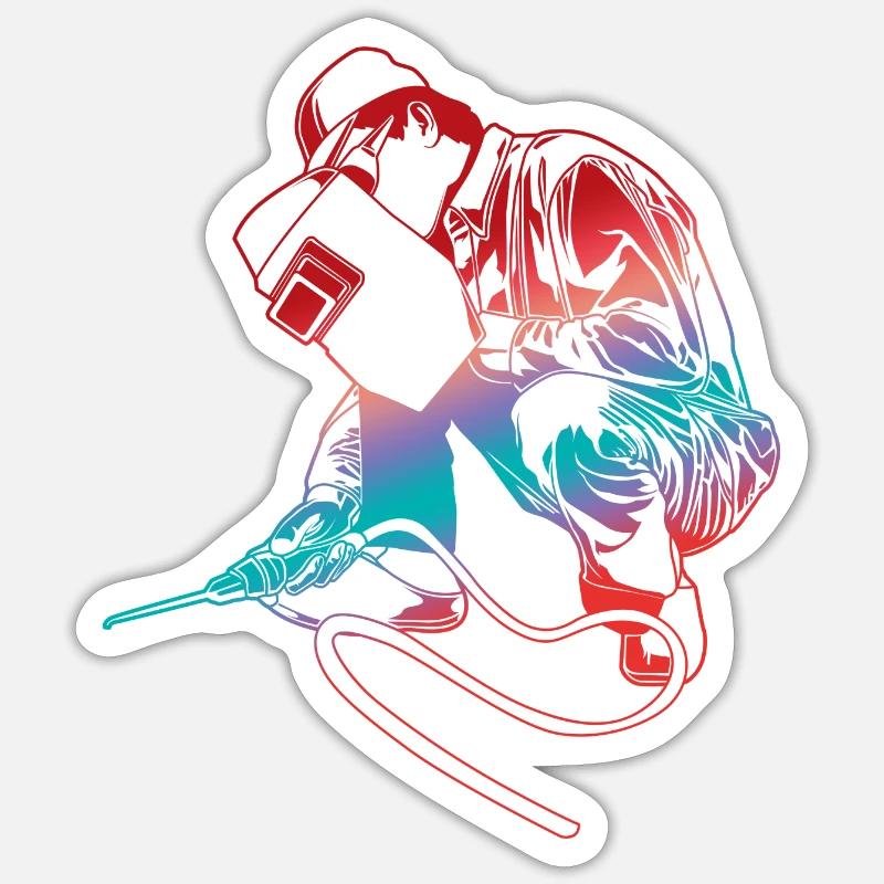 Sticker size S (10 x 10 cm) - 