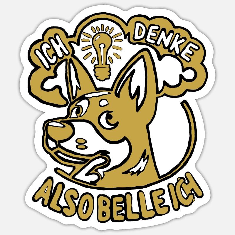 Sticker Größe S (10 x 10 cm) - 
