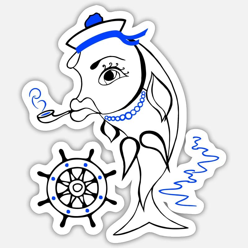 Sticker Größe S (10 x 10 cm) - 