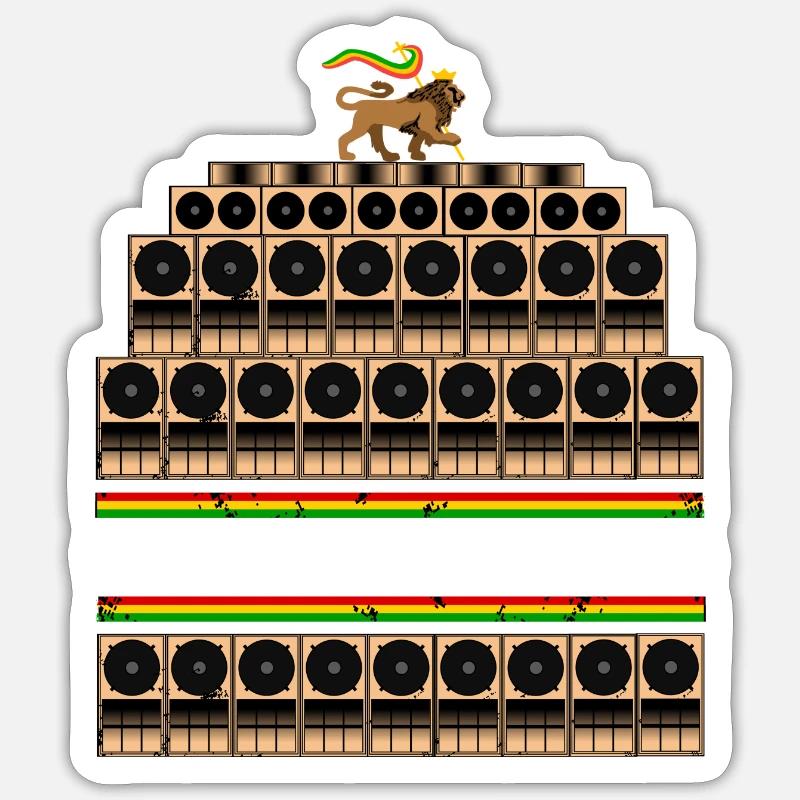 Steppin - Sticker Größe S (10 x 10 cm) - Mattweiß