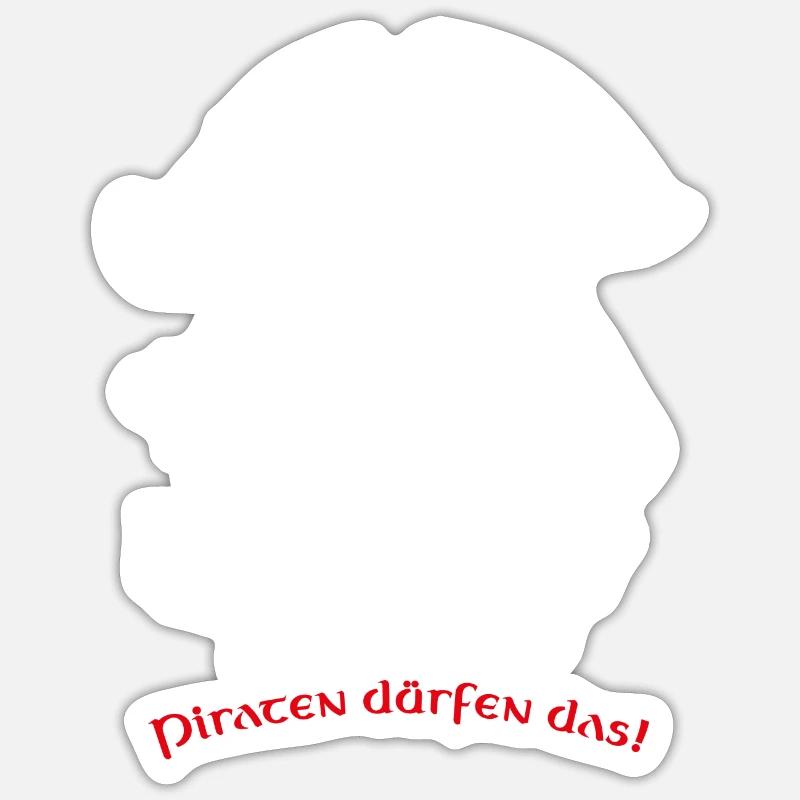 Crâne de pirate 07 2024 C Plan de travail 1 Sticker taille S (10 x 10 cm)