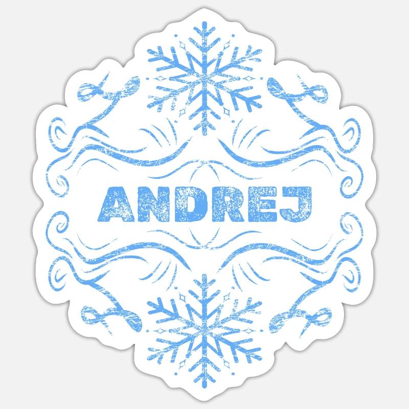 Andreï Sticker taille S (10 x 10 cm)