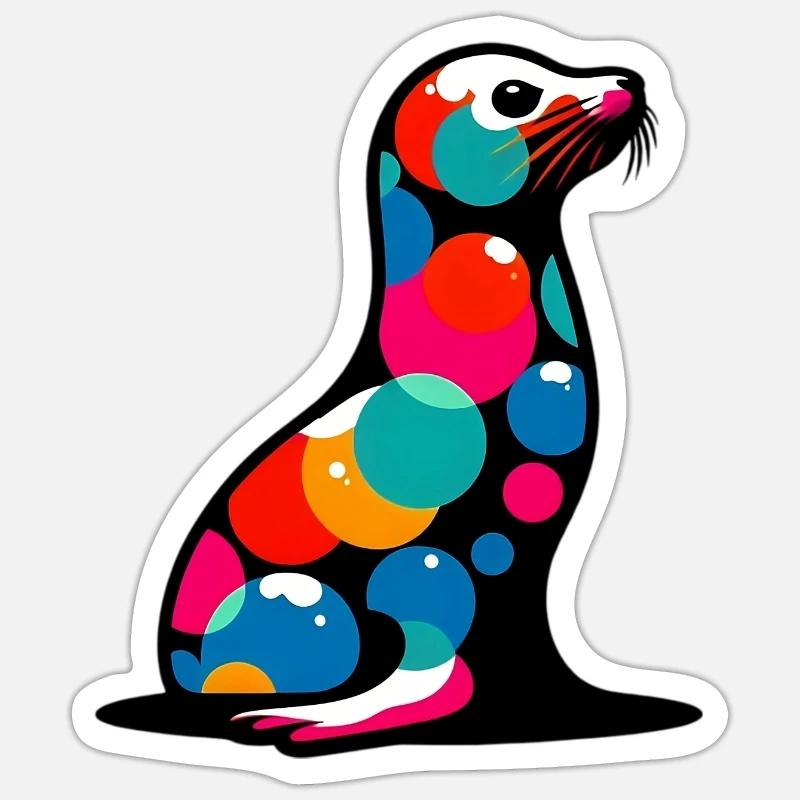 Sticker taille S (10 x 10 cm) - 