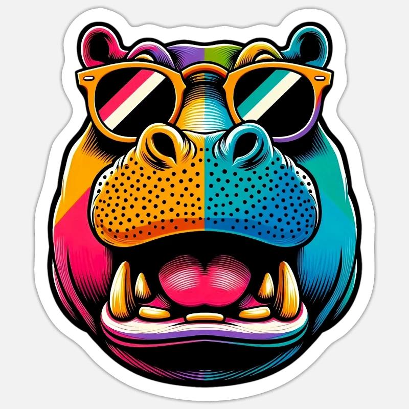 Sticker Größe S (10 x 10 cm) - 