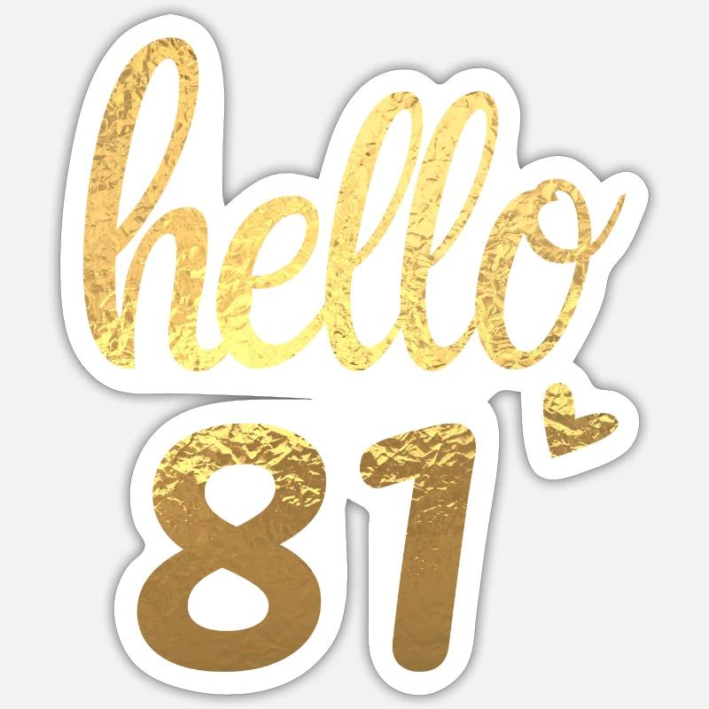 Sticker Größe S (10 x 10 cm) - 