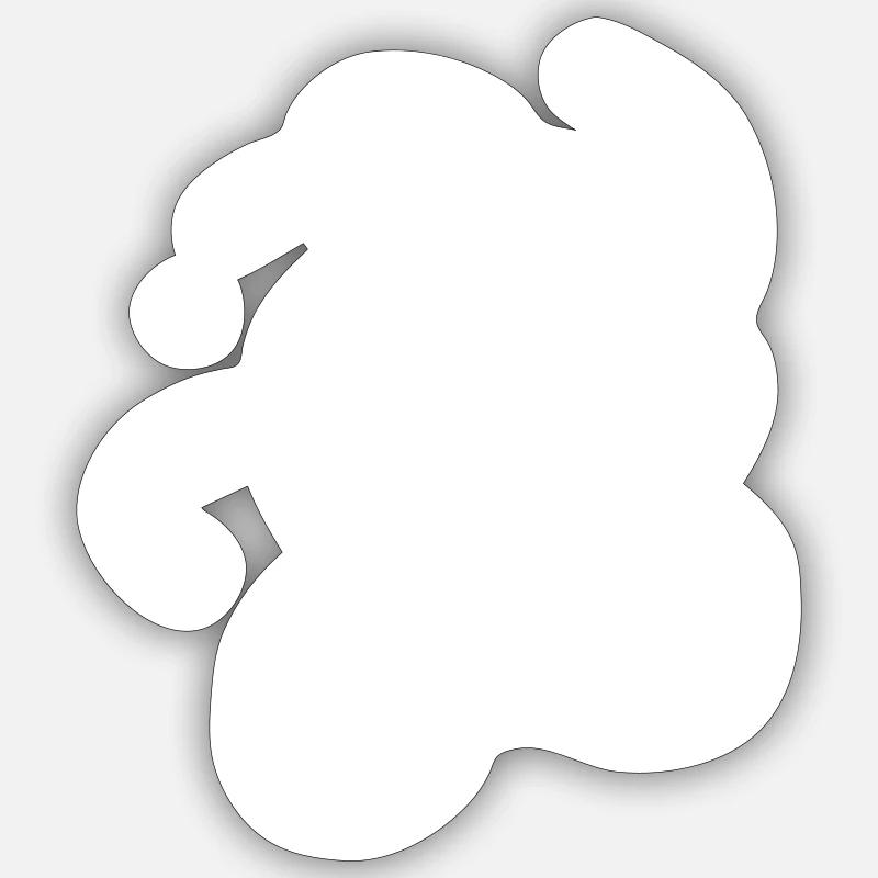 Pattern - Minimal Abstract - Vector Sticker size S (10 x 10 cm)