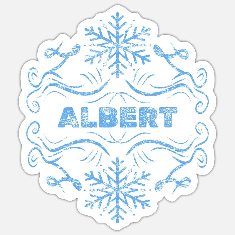 Gift for Albert Sticker size S (10 x 10 cm)