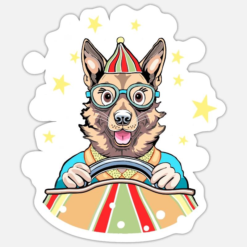 Sticker size S (10 x 10 cm) - 