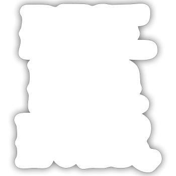 Déclaration du meilleur papa - Sticker taille S (10 x 10 cm) - blanc mat - Devant