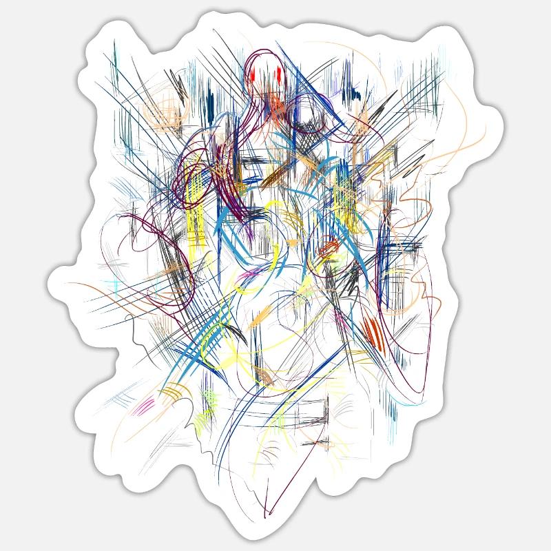 Sticker taille S (10 x 10 cm) - 