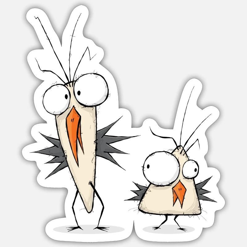 Sticker Größe S (10 x 10 cm) - 