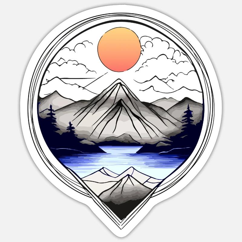 Sticker taille S (10 x 10 cm) - 