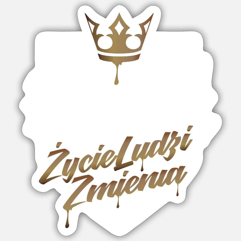 Souris - Sticker taille S (10 x 10 cm) - blanc mat