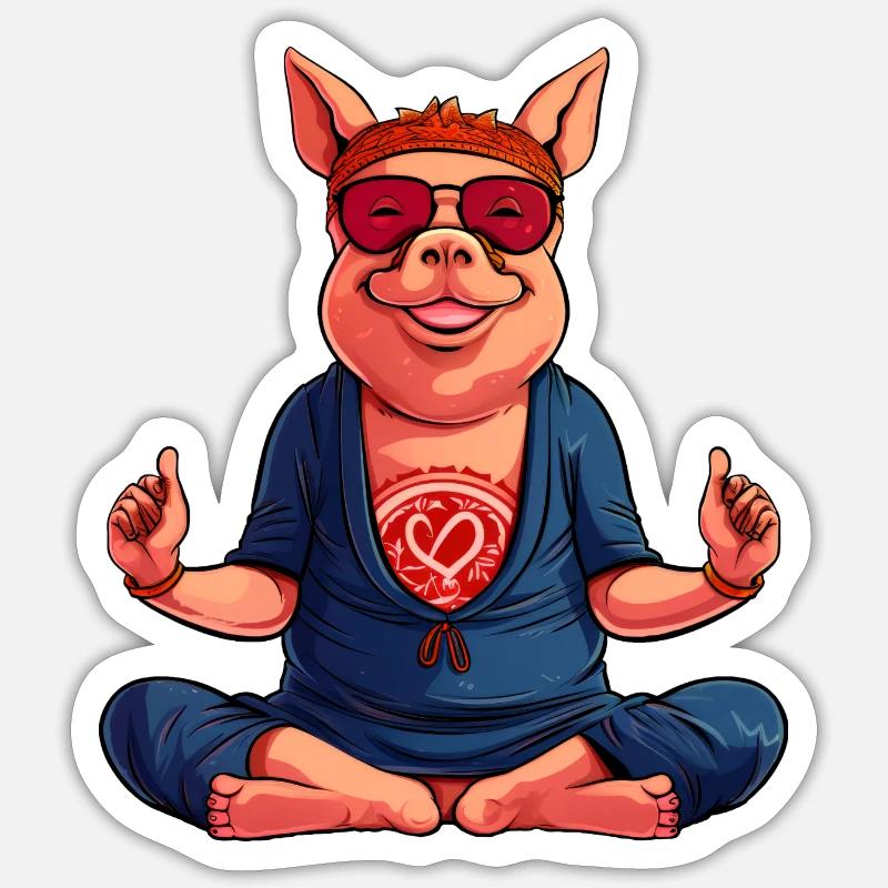 Sticker taille S (10 x 10 cm) - 