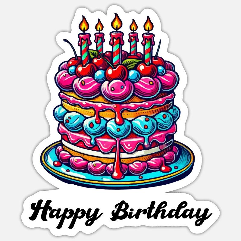 Sticker Größe S (10 x 10 cm) - 