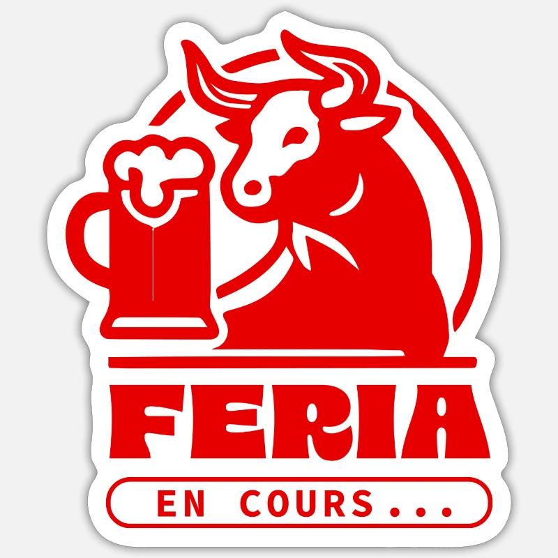 Ongoing Feria Sticker size S (10 x 10 cm)