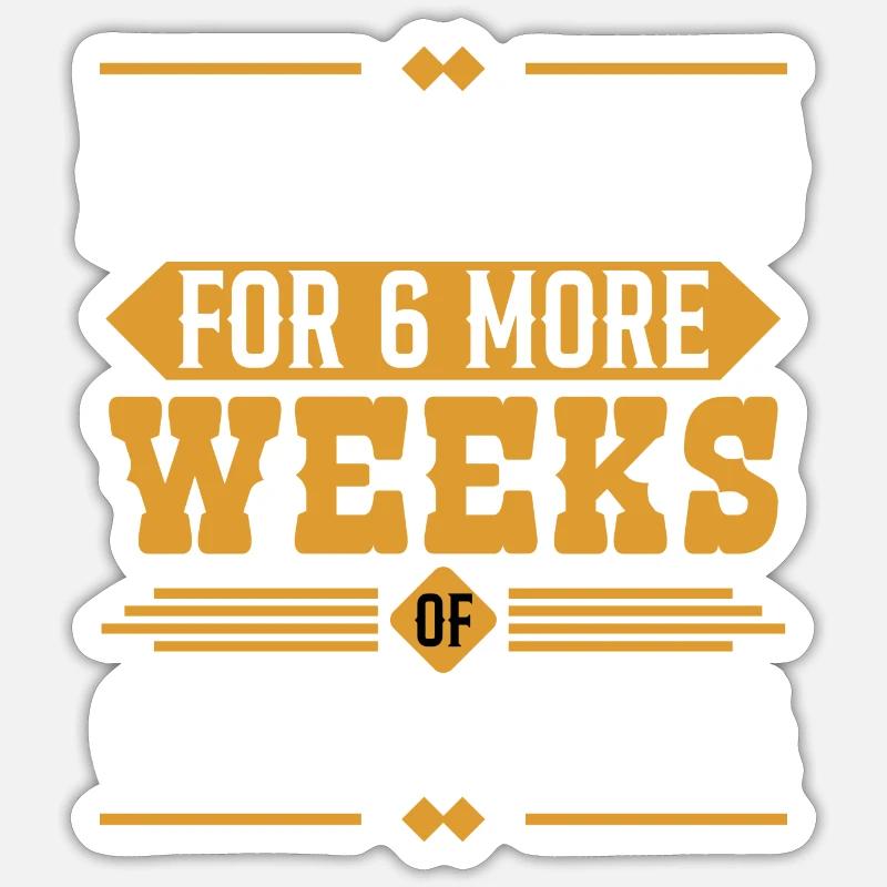 Ich könnte noch 6 Wochen lang Chips und Salsa essen Sticker Größe S (10 x 10 cm)