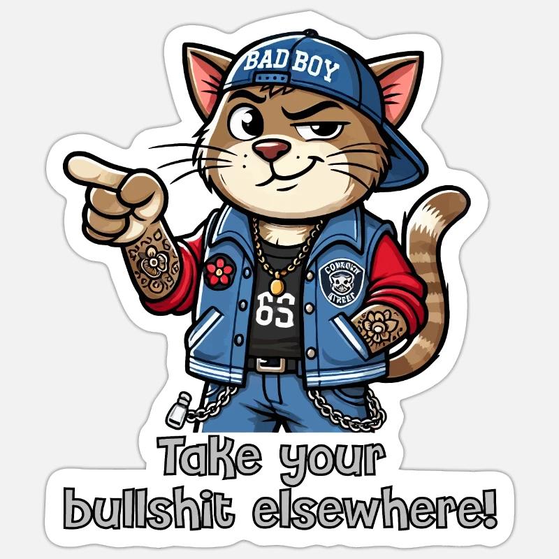 Sticker size S (10 x 10 cm) - 