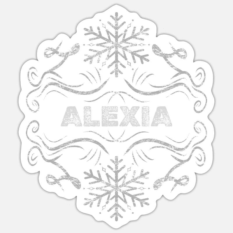 Ehefrau Alexia Sticker Größe S (10 x 10 cm)