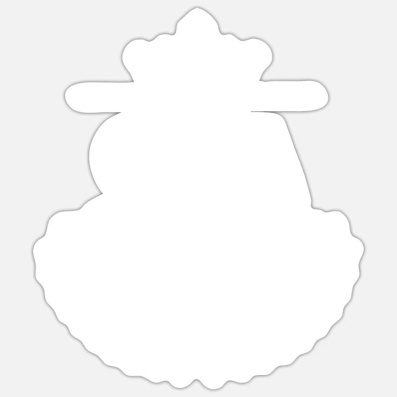 Papy 2025 - Sticker taille S (10 x 10 cm) - blanc mat
