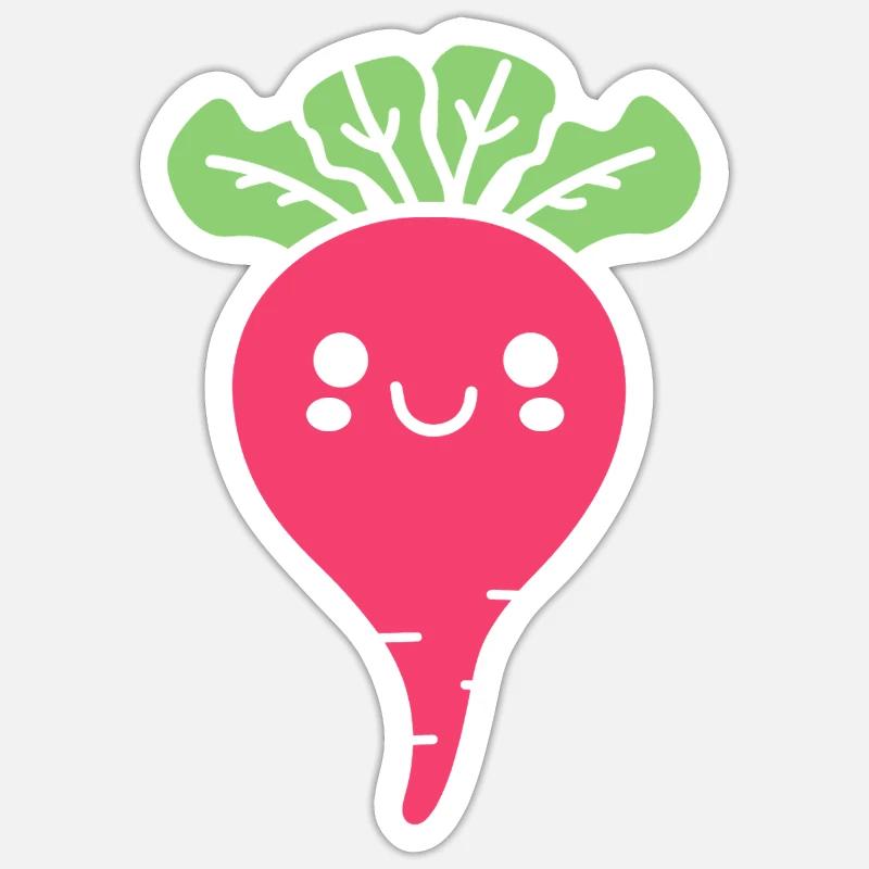 beet Sticker size S (10 x 10 cm)