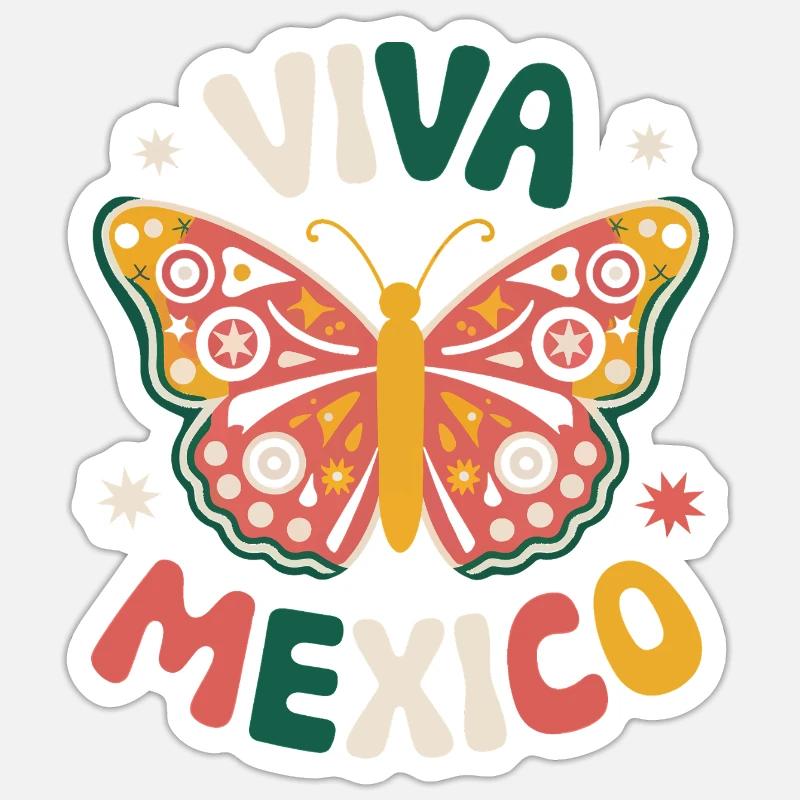 Mexico Mexico Mexican Spanish - Sticker size S (10 x 10 cm) - white matte